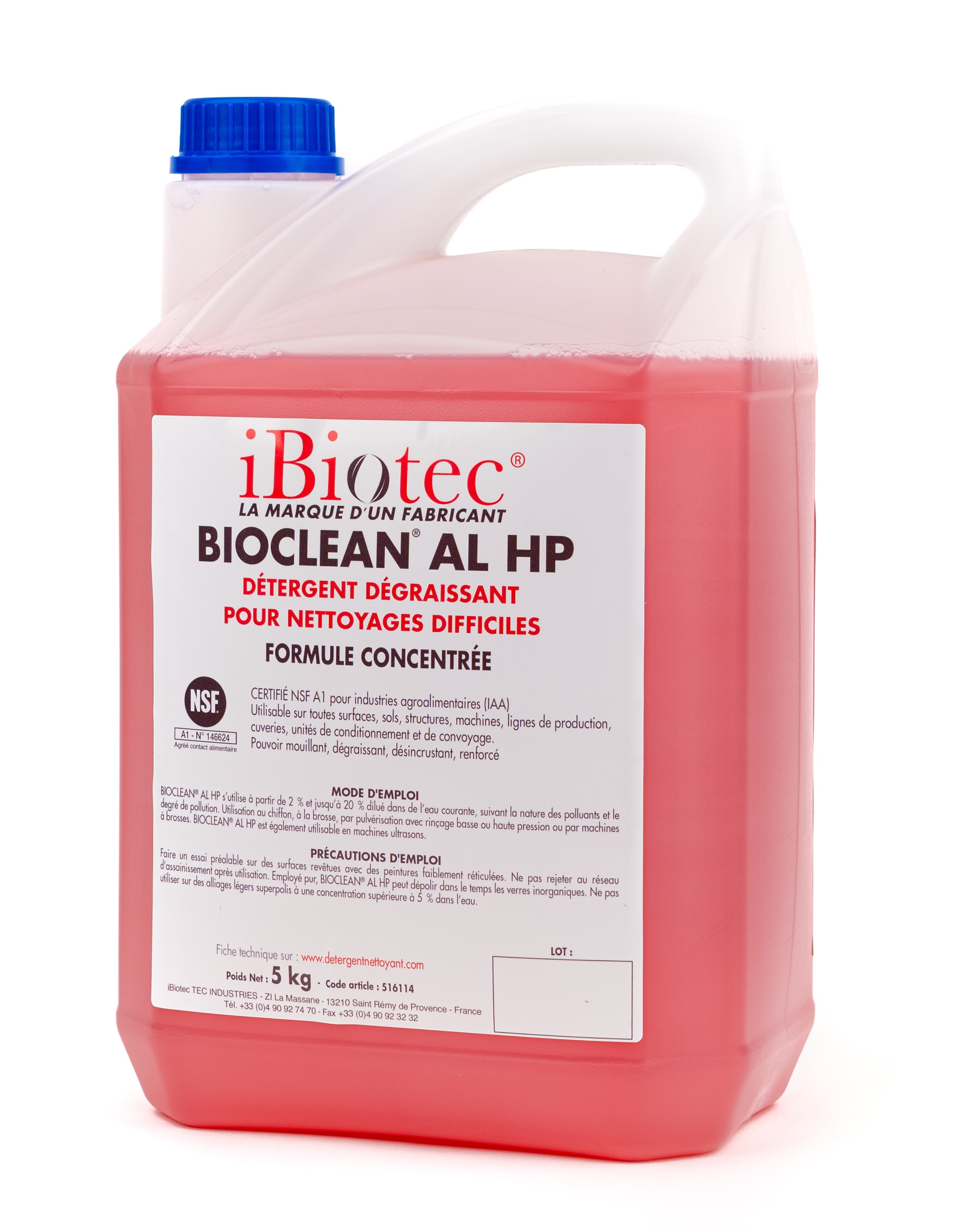 IBIOTEC gamme agroalimentaire agr&eacute;&eacute;e NSF, fabricant de d&eacute;grippants, lubrifiants, d&eacute;moulants, solvants, d&eacute;tergents r&eacute;pondant &agrave; l'ISO 22000 ainsi qu'aux m&eacute;thodes de maitrise HACCP et BRC version 8. nettoyant inox. degrippant alimentaire. detergent alimentaire. nettoyant alimentaire. lubrifiant alimentaire. graisse alimentaire. huile lubrification alimentaire. solvant alimentaire. produits detectables. produits alimentaires biodegradables. silicones alimentaires. dissolvant sucre. s&eacute;curit&eacute; alimentaire. S&eacute;curit&eacute; agro-alimentaire. Produits maintenance d&eacute;tectables